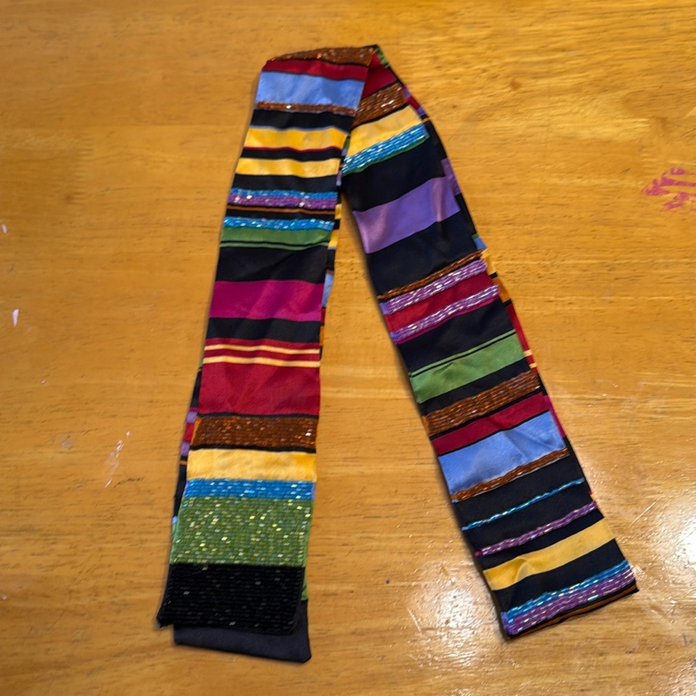 Talbots sequin belt/scarf.